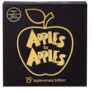 Mattel Apples to Apples Board Game - Black and Gold